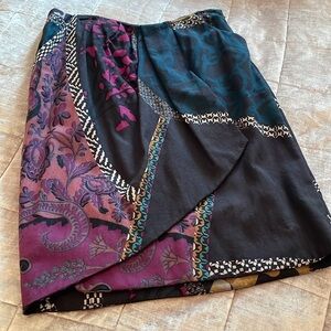 ETRO Milano Jacquard Skirt Size 42 Italian